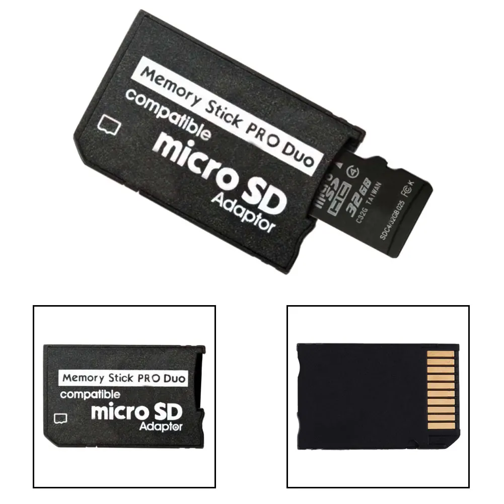 Лидер продаж игровых аксессуаров 8/16/32 ГБ флэш-памяти, Поддержка TF Micro SD MS карта адаптера для sony адаптер PSP конвертер