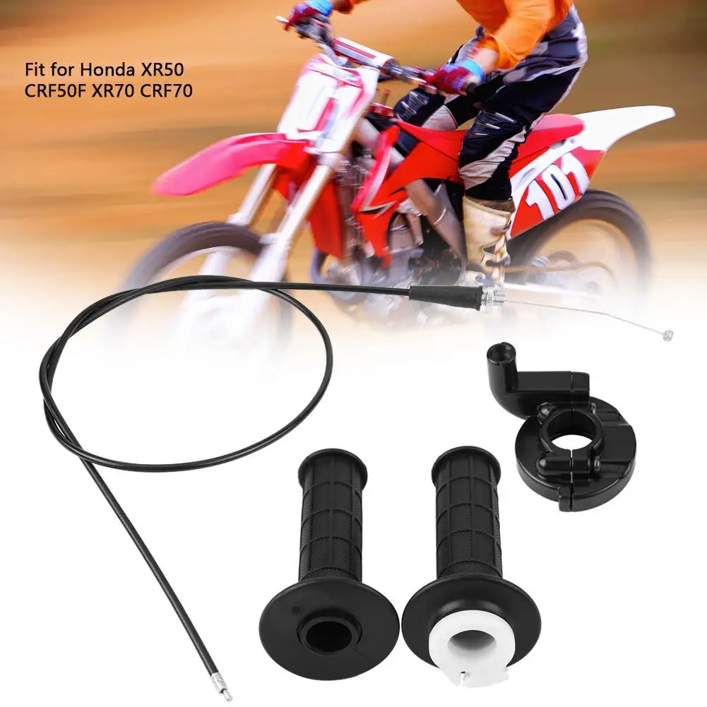 100cc дроссельной заслонки Набор для Honda XR50 CRF50F XR70 CRF70 1 3 метров алюминиевая резина