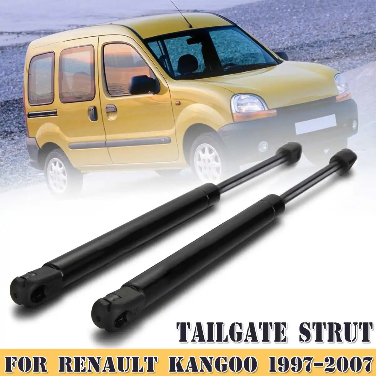 

1 Pair Rear Tailgate Slow Down Shock Strut Damper Lift Support For Renault Kangoo 1997-2007 7700303139