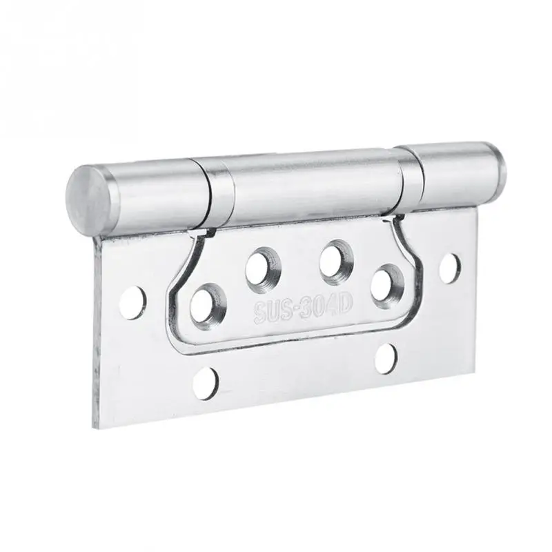 2Pcs/Set Stainless Steel Door Hinges w/ Screws Ball Bearing door