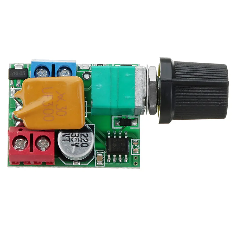 CLAITE Мини DC 4 5 V к 35V 5A 90W мотор контроллер скорости ШИМ модуль регулятор