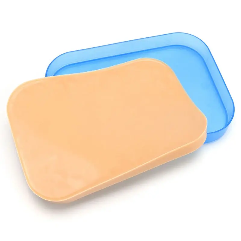 

Newest Medical Surgical Incision Silicone Suture Training Pad Practice Human Skin Model for simulation training