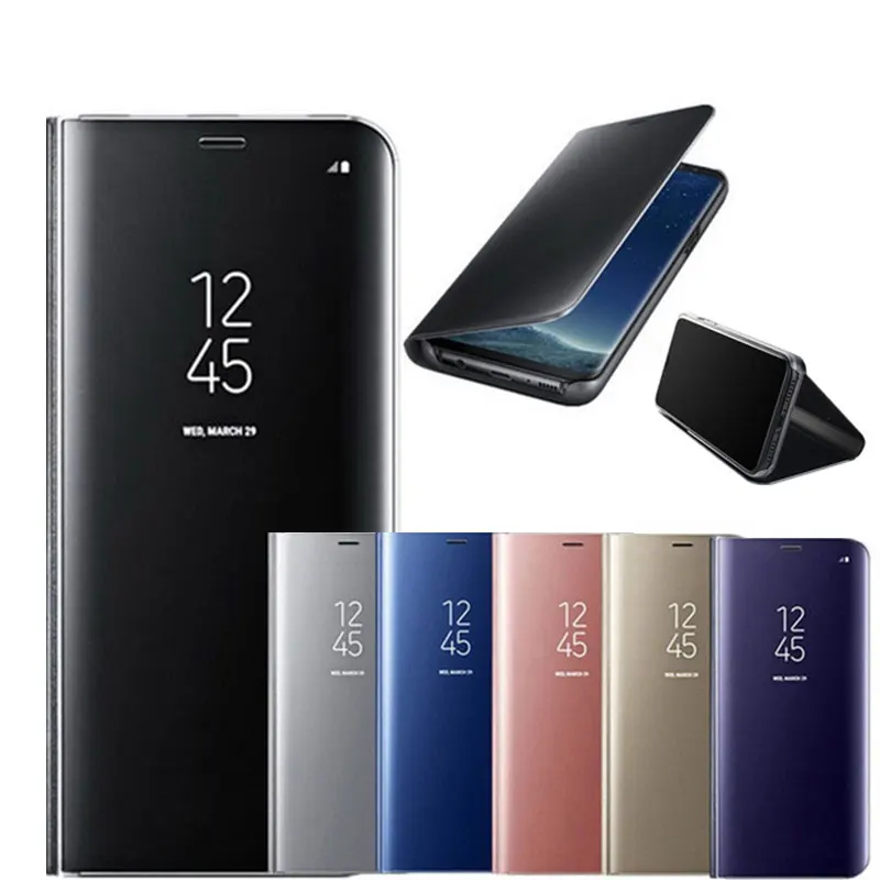 

Smart Mirror Flip Case For Samsung Galaxy A50 A5 A3 A7 J3 J5 J7 2017 A6 A8 Plus 2018 A30 M30 M20 M10 A10 A20 A40 A70 Cover Cases