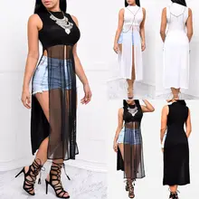 maxi top front split