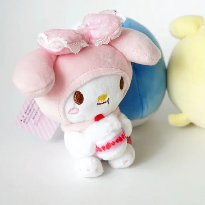 Милая маленькая мультяшная плюшевая игрушка My Melody Cinnamoroll пудинг собака мягкие животные подвесные игрушки для детей Подарки для девочек