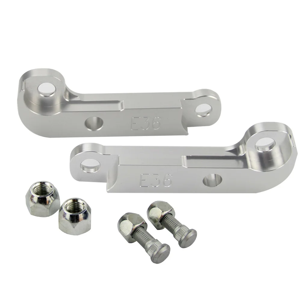 2 шт Drift замок Adapter Kit около 25% 30% увеличения отложным воротником углы для BMW E46