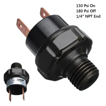 

Air Compressor Tank Pressure Control Switch 90 Psi On-200 Psi Off Air Ride Suspension