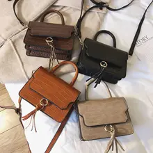 Маленькая сумка через плечо для женщин кожаные сумки с каменным узором женская сумка через плечо женские сумки-мессенджеры женские Ручные Сумки Sac Tote