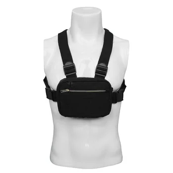 

Chest Rig Hip Hop Backpack Streetwear Waist Bags Tactical Sports Bag Belt Military Hip Hop Shoulder Bag Phone money Belt