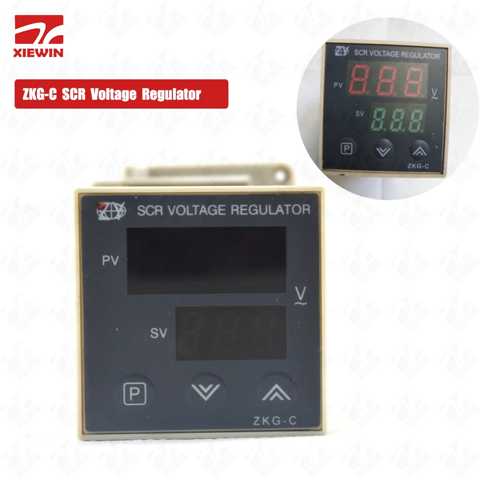 

ZY ZKG-C voltage regulating thermostat temperature controller use with Triac for blowing machine hot runner mold box
