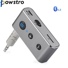 Powstro Bluetooth приемник аудио Музыка адаптер зарядка через usb Поддержка TF карты для Динамик наушников стерео AUX A2DP