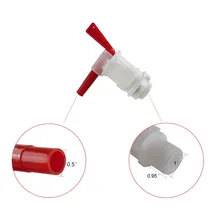 Горячее варение пива Разливное ведро пластиковое Spigot, замена Крана Пива Homebrew ведро для пива пластиковое Spigot, 3 шт./партия