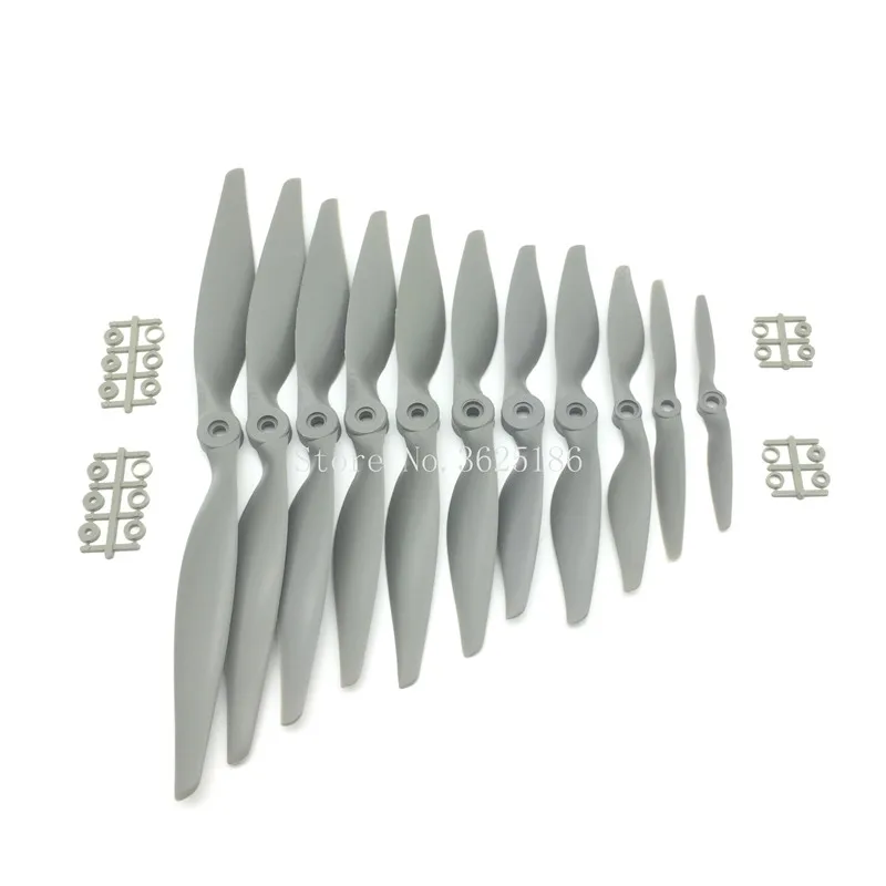 

4pcs/lot Gemfan Apc Nylon Aircraft Propeller 5x5/6x4/7x5/8x6/9x6/10x5/11x5.5/12x6/13x6.5 5050 6040 Props For RC Model Airplane