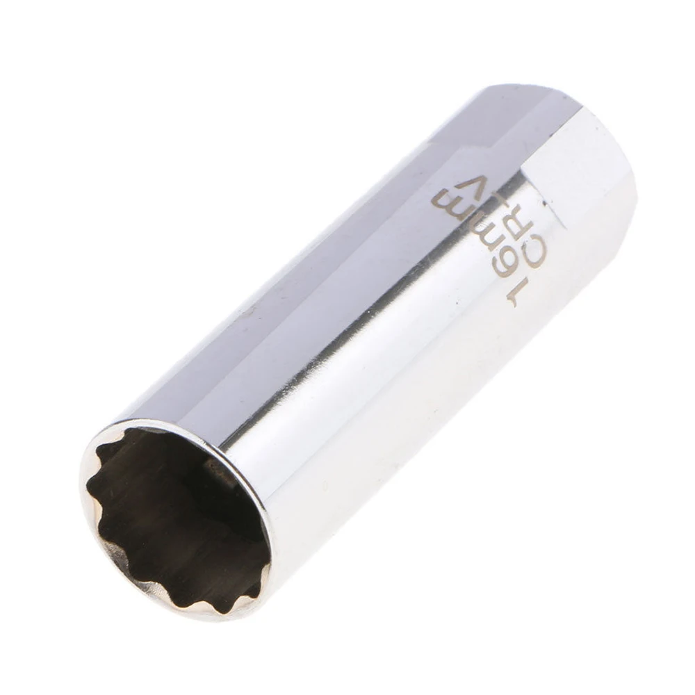 

Remover Wrench Spark Plug Socket 16mm Thin Wall Removal Tool 12 Points Remover Wrench MINI Spark Plug Socket 3/8" Drive for BMW