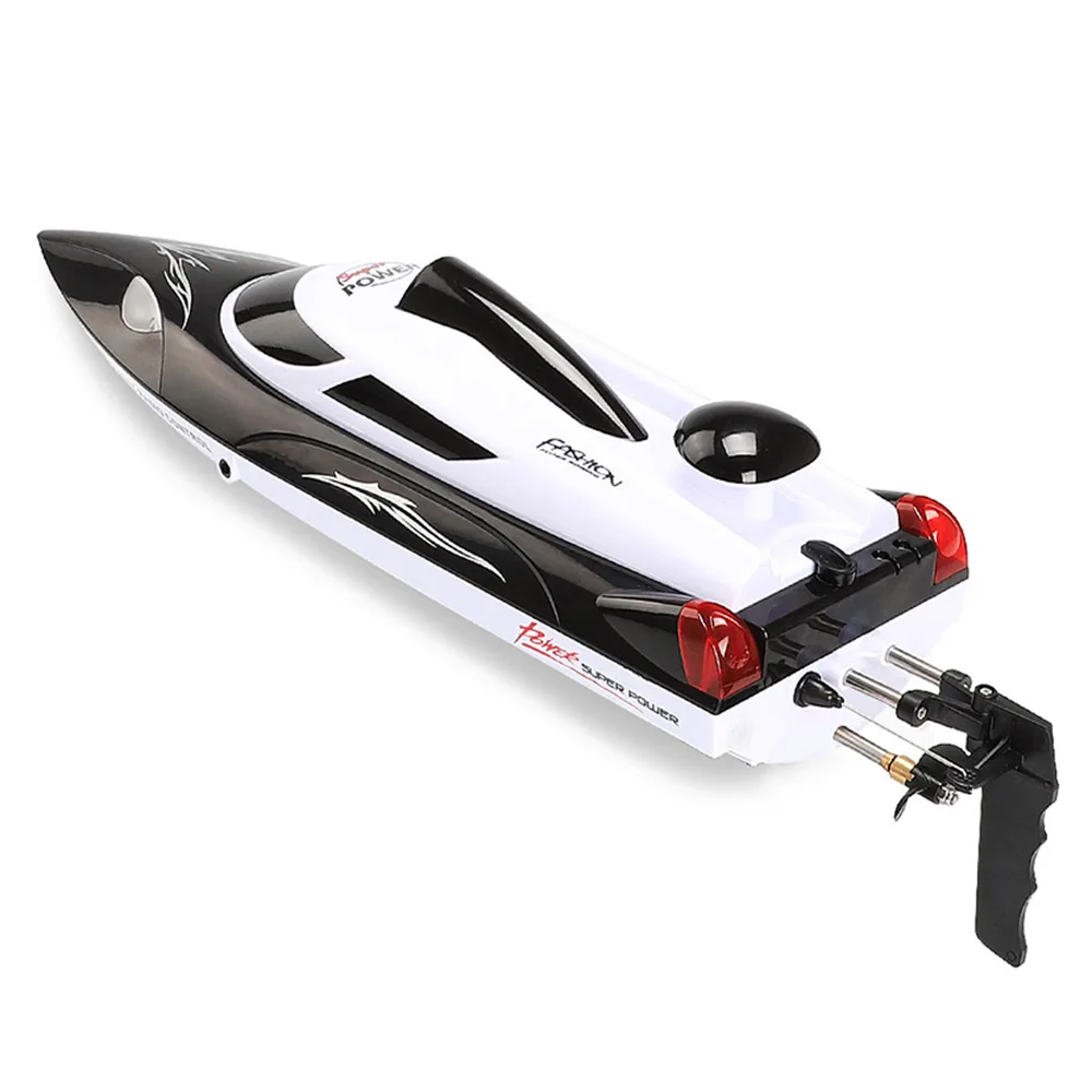 HJ806 2 4G 4CH RC лодка 180 флип Водонепроницаемый 35 км/ч высокая скорость гоночная
