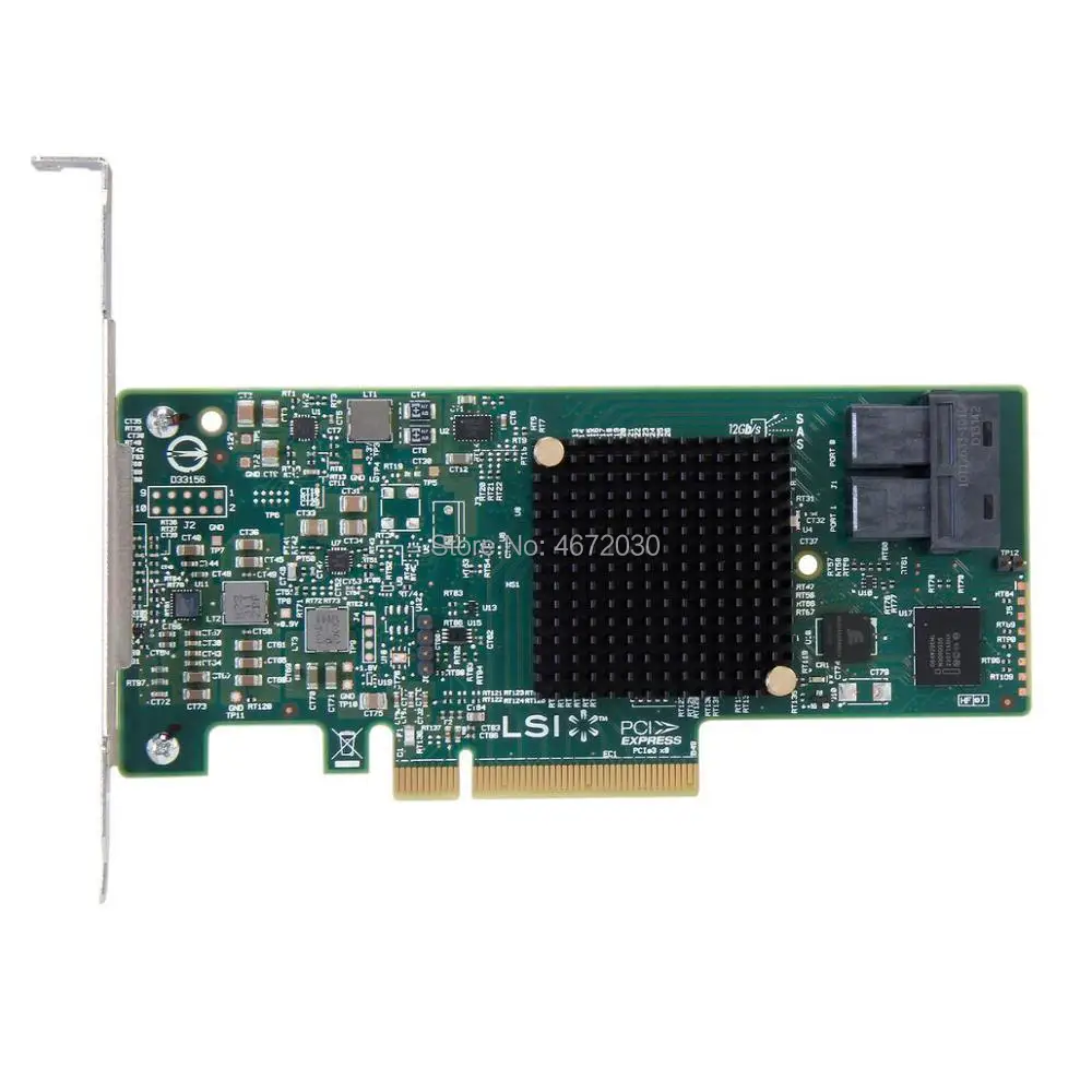 

New Broadcom Avago LSI SAS 9311-8i 8 port RAID0.1.1e.10 SFF8643 NO cache HBA PCI-E3.0 x8 Controller Card