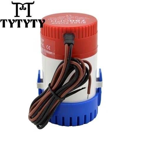 12V24V 750GPH Трюмный насос DC Электрический аккумулятор насосная лодка морской микро-орошение насос погружной насос