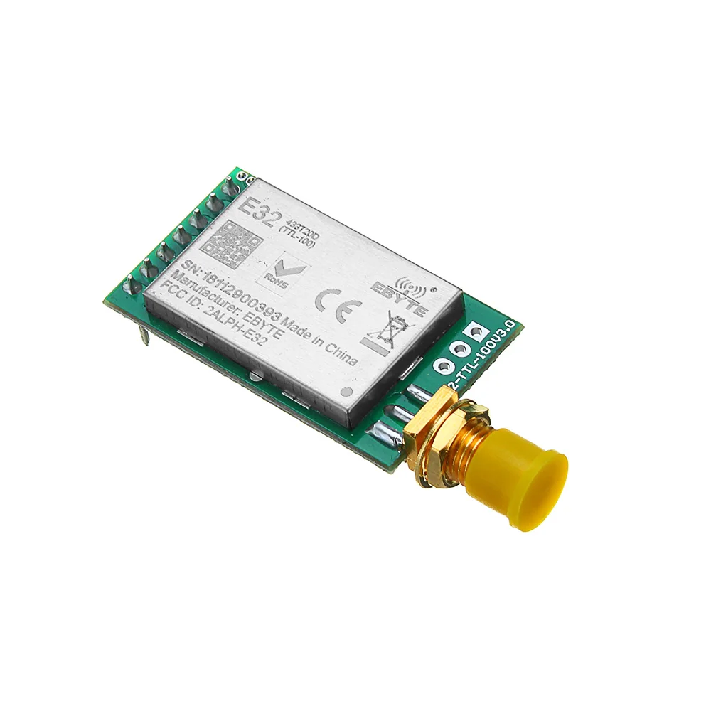 1 шт. LoRa SX1278 433 МГц беспроводной радиочастотный модуль IOT трансивер CDSENET E32-433T20DT UART 3000 м 433 МГц передатчик приемник