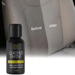 Автомобильное сиденье из кожи Shine Очищающая жидкость для экрана автомобильная кожа Пластик кожа обслуживания блеск кожи глазированый