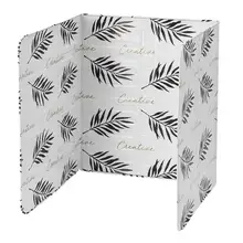 Настенное масло брызговик алюминиевая фольга плита предотвращает разбрызгивание масла кухонный инструмент для приготовления пищи изоляционная брызгозащищенная перегородка