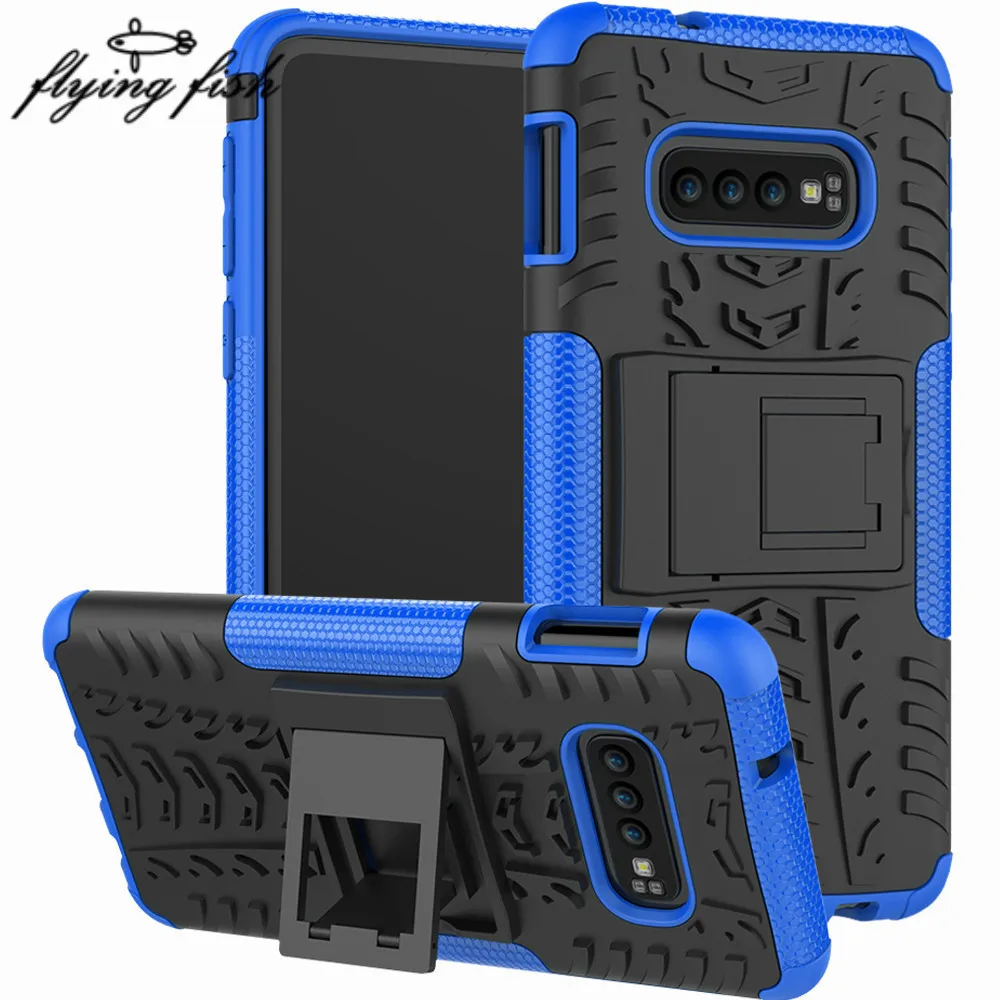 

Shockproof Armor Phone Case For Samsung Galaxy S10 E Protective Cover Bumper Shell For Galaxy S10 E S10e Stand S 10 E