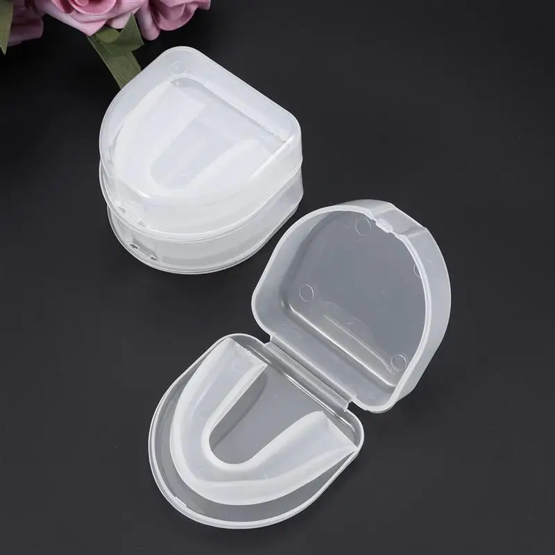 

3Pcs Mouth Guard Tooth Protector Orthodontic Retainer Hard Alignment Braces Dental Appliance Braces