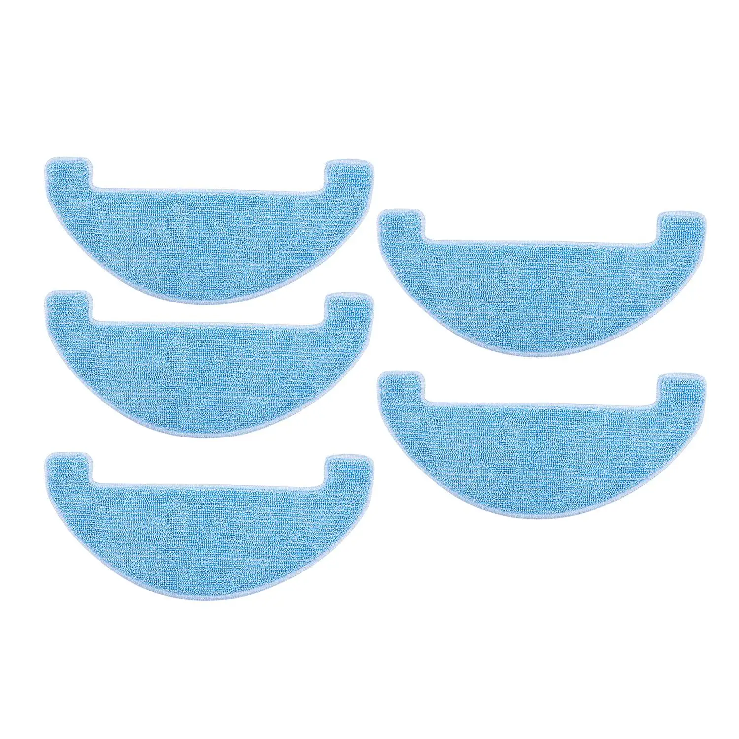 Robotic Vacuum Cleaner Parts Accessories 5Pcs Replacement Cleaning Pad Clean Mop For Ilife V80,V8S,X800,X750,X787,X785 