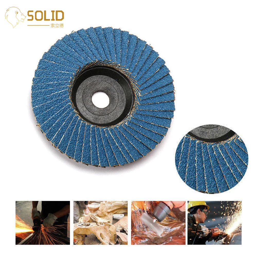 

Sanding Flap Disc Polishing Wheels 80 Grit for Abrasive Tool Angle Grinder Grinding Metal,Wood and Plastic 3 Inch