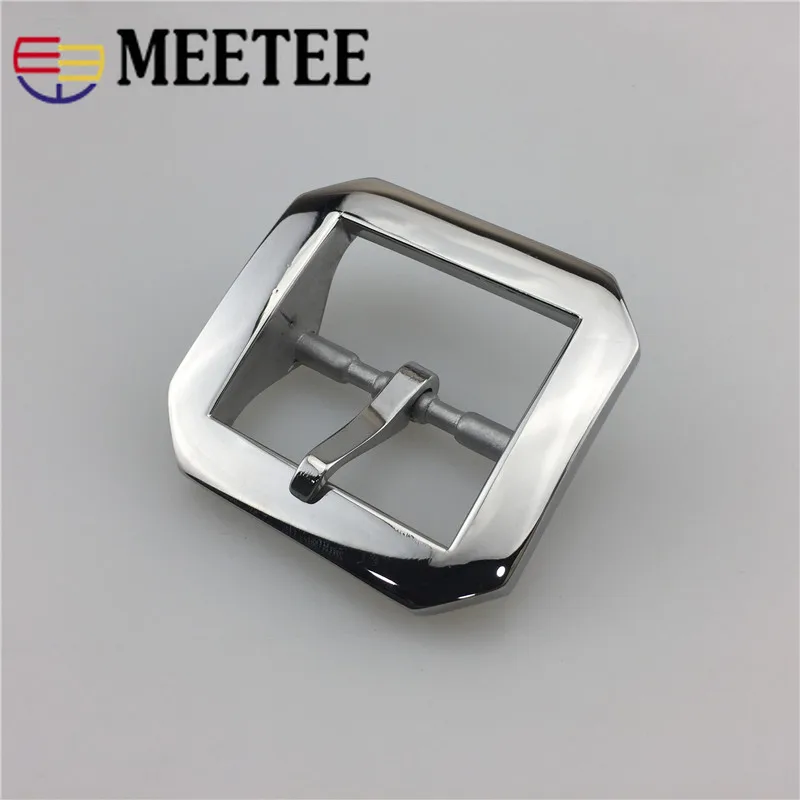 Men Stainless Steel Belt Buckles Metal Pin Buckle For 38-39mm Head DIY Leather Craft Jeans Accessories | Дом и сад