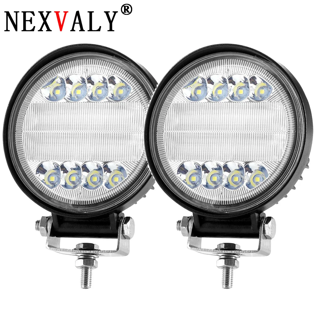 

2 PCS 38W Round Led Work Light Bar Combo Beam for Offroad ATV Truck Tractor Motorcycle Driving Fog Light 12v 24v 4x4 UTV Boat