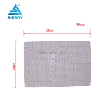 

AIDARY 20sets A4 Sublimation Blank Puzzle 120small pieces P17