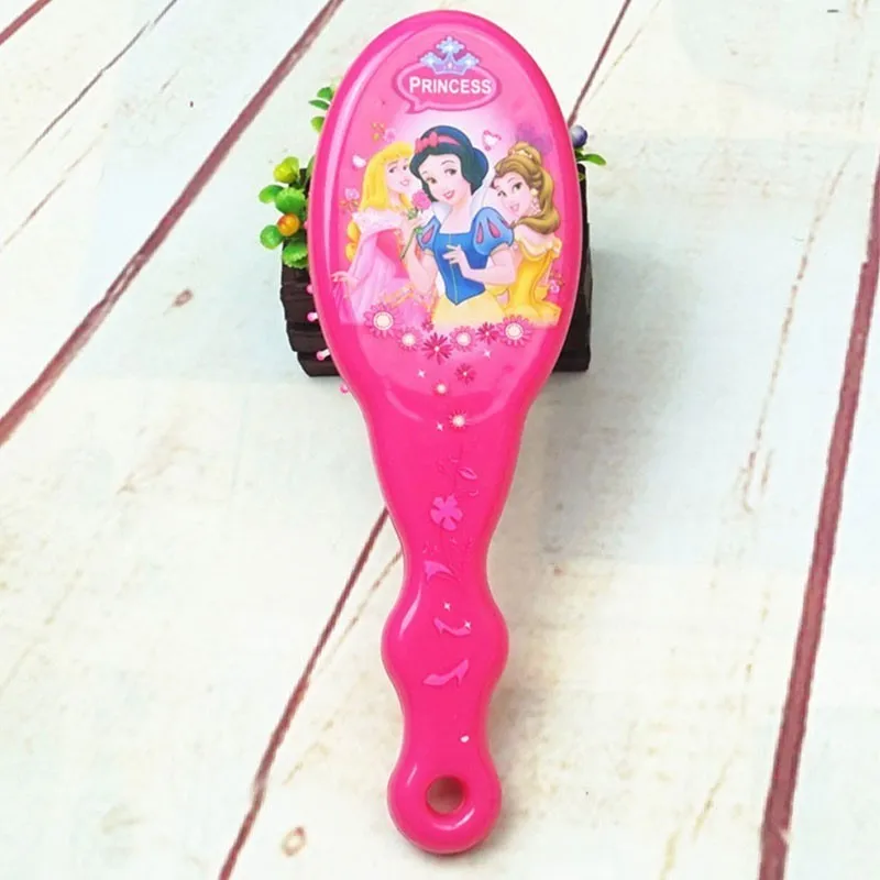 Disney Air Cushion Comb For Children Lovely Cartoon Comb Frozen Snow White Princess Sofia Gift For Girls Baby