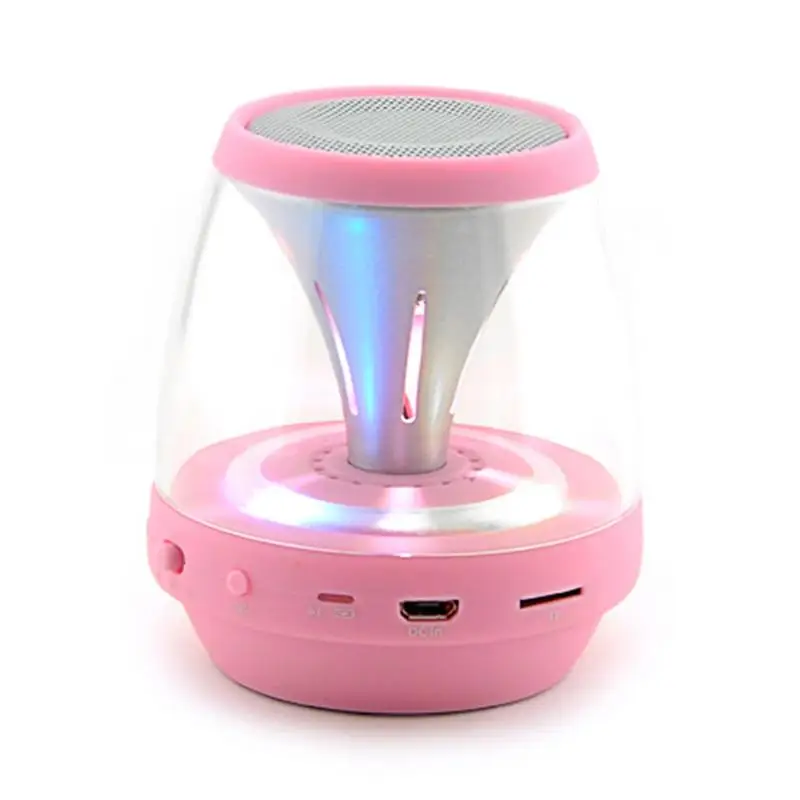 

Portable Outdoor Party Audio Colorful Bluetooth Speaker Support Data Card Hands-Free Function Wireless Speaker
