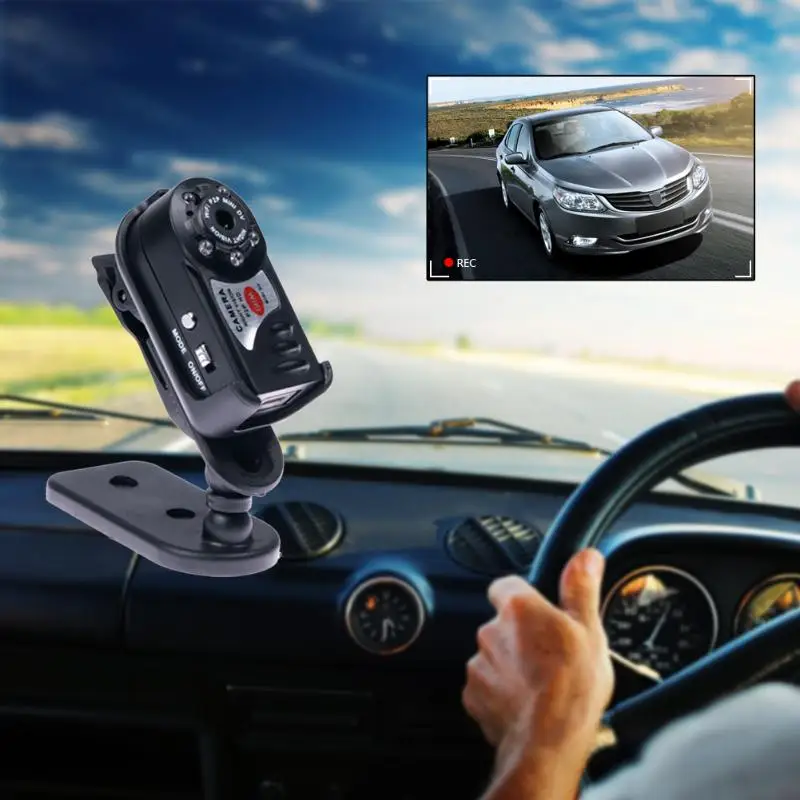 VODOOL Мини DC 5V Автомобильная электроника DVR Dash камера Q7 WIFI P2P Наблюдение ночное