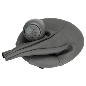 

Gear Stick Shift Knob Gaiter Boot Cover For Fiat 500 500c Panda 03-12