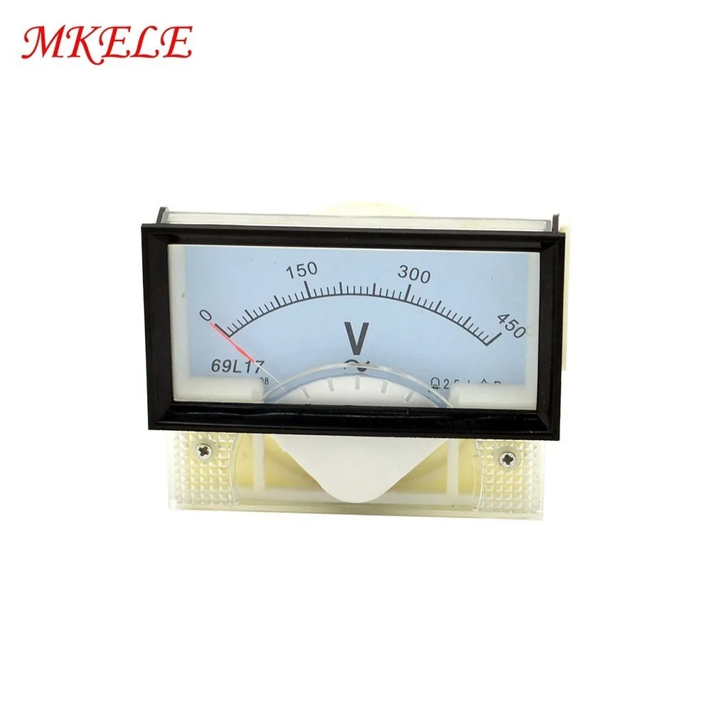 

Panel Voltage Tester Charger AC 0-450V Voltmeter MK69L17 Analog Voltmeter Analog Doctor Voltimetro Diagnostic-tool Free Shipping