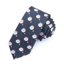 Mantieqingway полиэфир средства ухода за кожей Шеи Галстуки для мужчин костюмы Рождество Узор Галстук для рубашки Свадебные бабочкой мужской Женихи