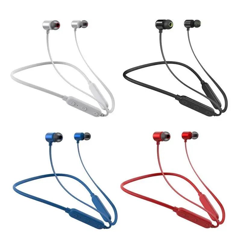 

=New Sports Wireless Headset Perfect Sound Quality Fast Switch Machine Hanging Neck In-ear Sports Wireless Bluetooth Headset