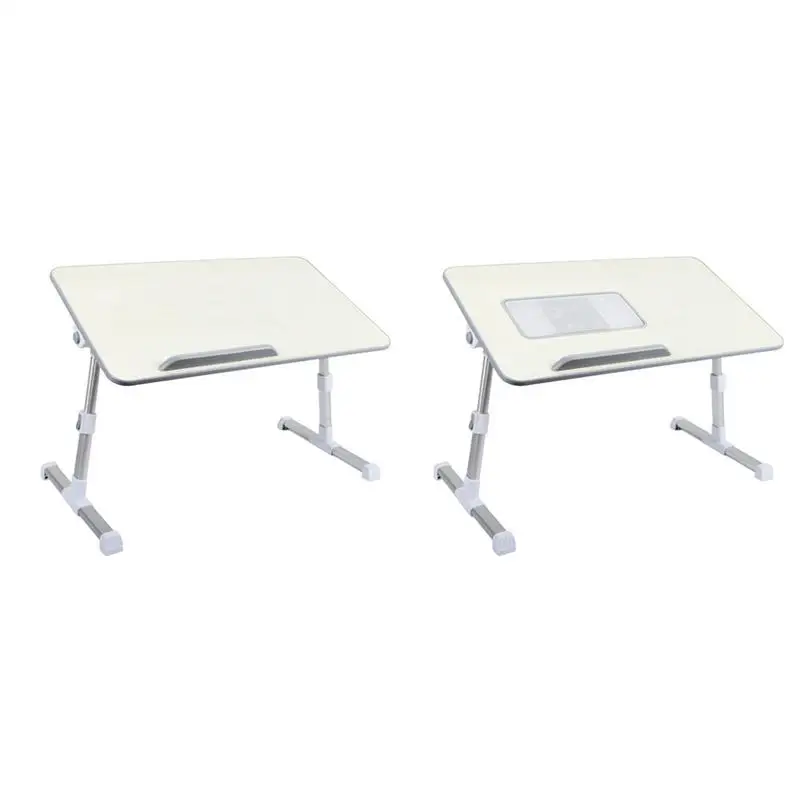 

Foldable Mini Laptop Table Adjustable Portable Standing Desk for Bed Notebook Stand Reading Holder