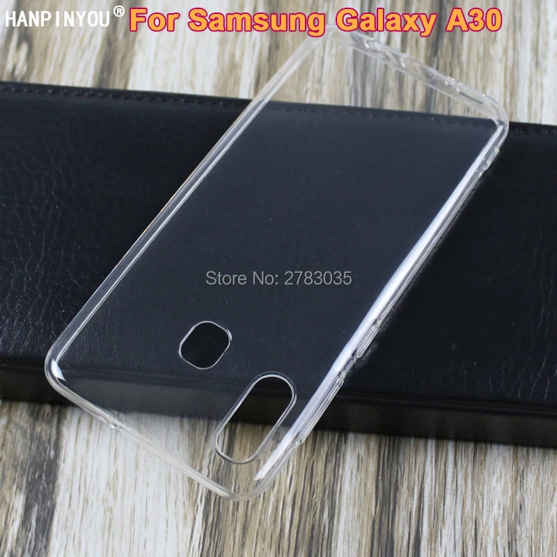 Для Samsung Galaxy A30 A305FD A305 6 4 &quotтонкий кристально чистый прозрачный мягкий ТПУ задний