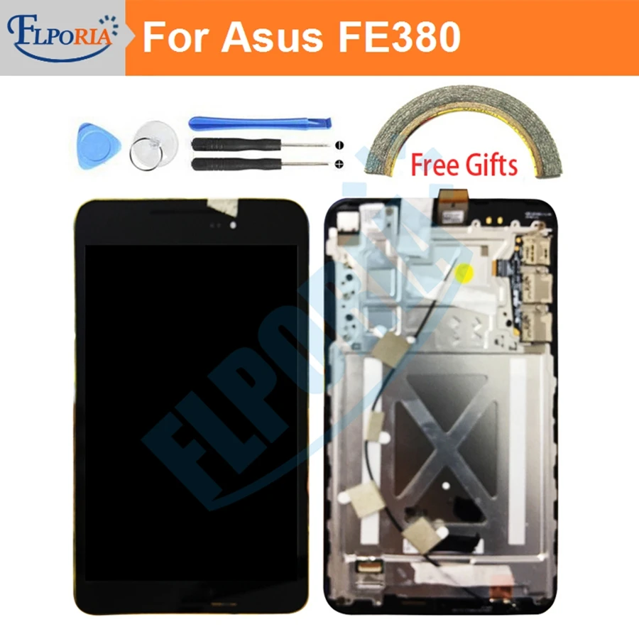 

For Asus Fonepad 8 FE380 LCD Display Touch Screen Panel Digitizer Assembly For Asus Fonepad 8 FE380 FE380CG FE380CXG K016 ME380