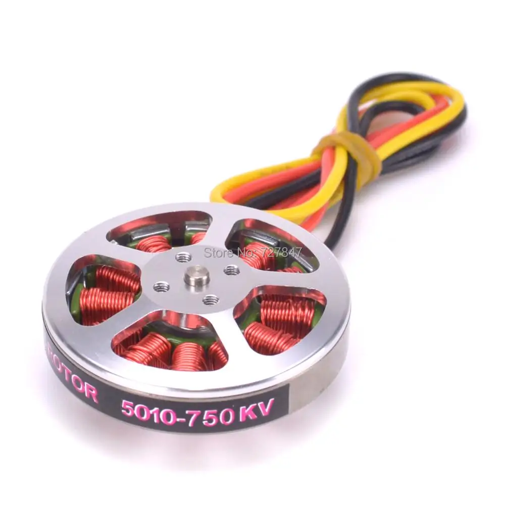 Новый бесщеточный двигатель с высоким крутящим моментом 5010 360KV / 750KV для