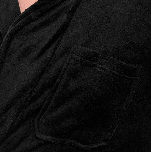 Fashion Men Solid Color Fleece Robe Winter Warm Waistband Male Shawl Collar Bathrobe Sleepwear Men Sexy Winter Robes 2019 Fashion Men Solid Color Fleece Robe Winter Warm Waistband Male Shawl Collar Bathrobe Sleepwear Men Sexy Winter Robes 2019