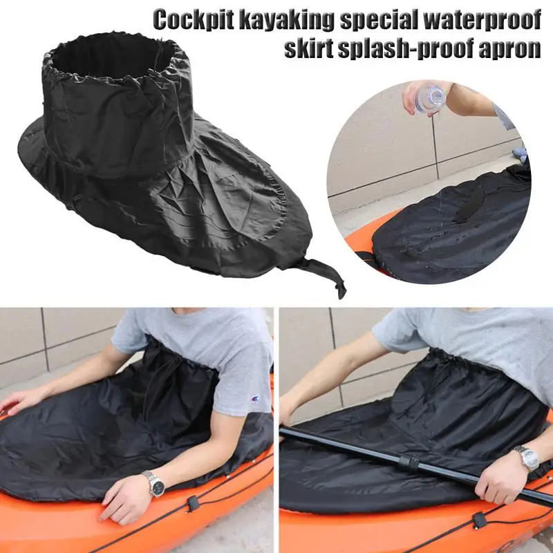 Kayaking Special Waterproof Skirt Cockpit Style Splash Proof Apron Accessories Surfing Supplies Single | Спорт и развлечения