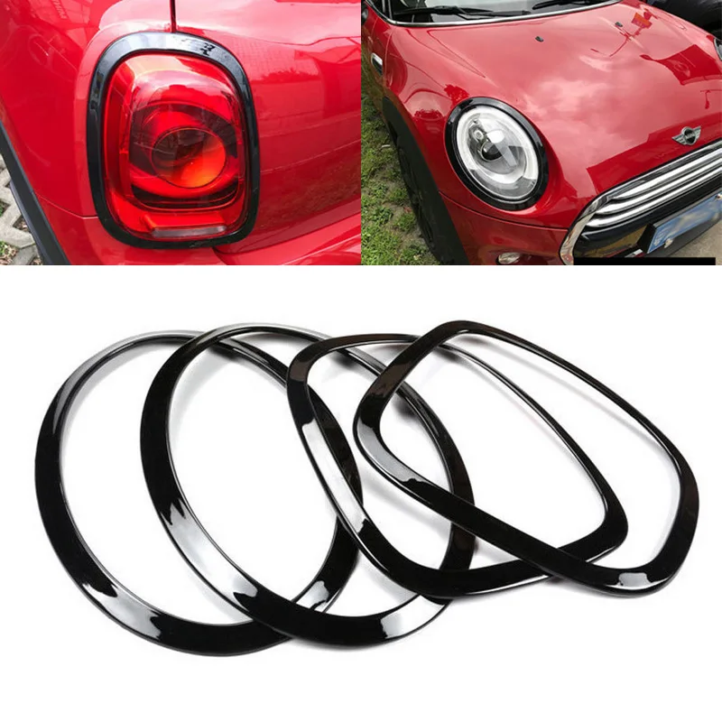 4 шт./компл. новые фары Задний фонарь объемного обода отделка кольцо для Mini Cooper F55