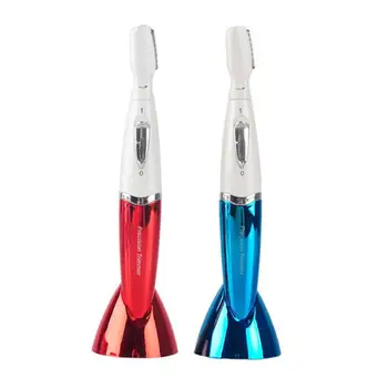 

For KEMEI Mini Electric Eyebrow Shaver Trimmer Portable Women Face Brows Hair Remover Epilator