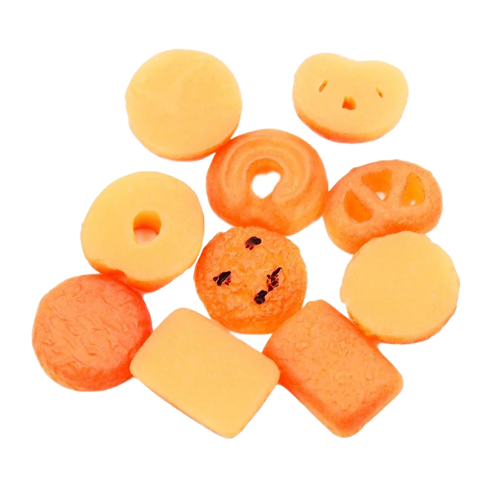 

Odoria 1:12 Dollhouse Miniature 10pcs Cookies Food Set Dessert Kitchen Accessories