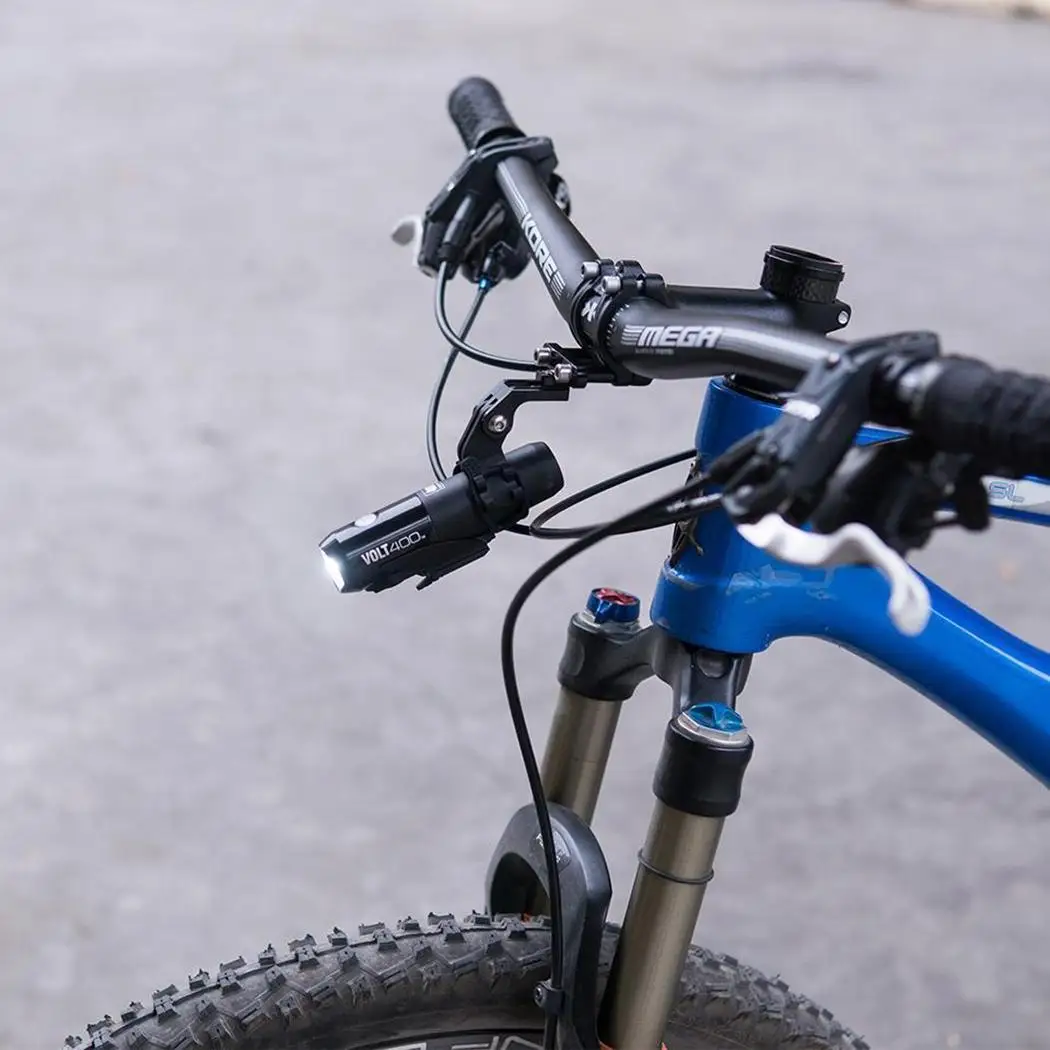 MTB дорожный держатель велосипеда фонарик лампа клип крепление Черный фара стенд |