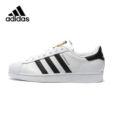 Adidas Superstar Classics New Arrival Authentic Women's Breathable Skateboarding Shoes Anti-slippery Sneakers C77124 adidas skateboarding unisex seeley j q33218