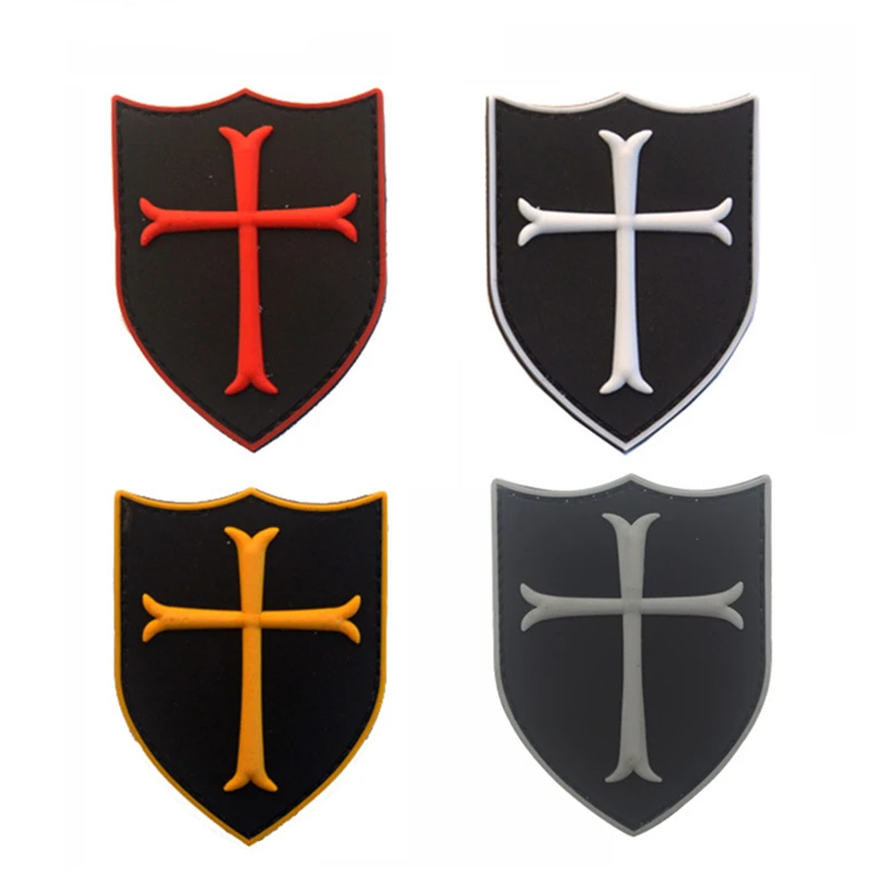 

Cross PVC Drop Rubber Patch Patches Military Tactical Armband Epoxy Sticker Shoulder Mark Clothing Accessories For Bag Cap